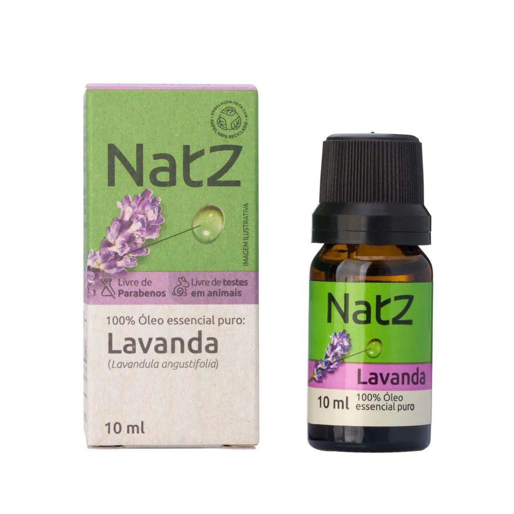 Óleo Essencial de Lavanda Natz 10ml