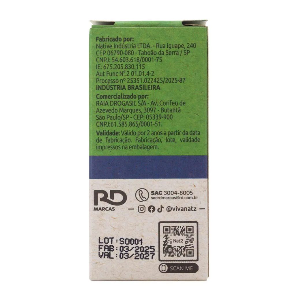 Óleo Essencial Natz Sono Laranja Doce e Lavanda 10ml
