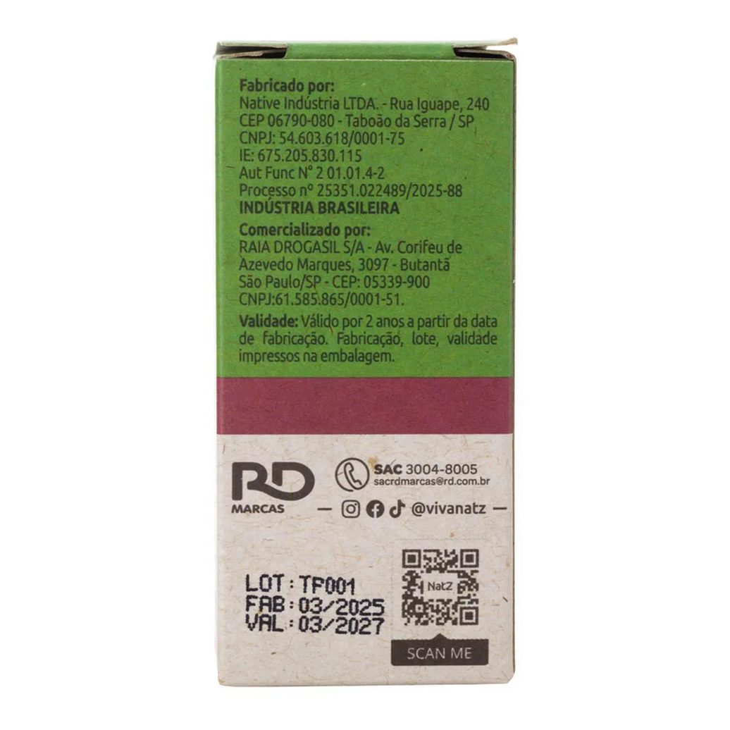 Óleo Essencial Natz TPM Gerânio, Sálvia e Lavanda 10ml