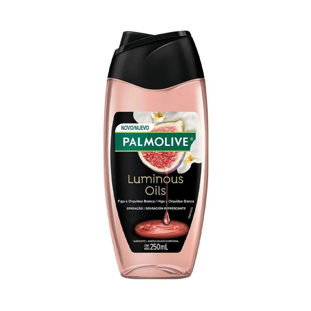 Sabonete Líquido Palmolive Luminous Oils - para o Corpo Sensação Refrescante 250Ml