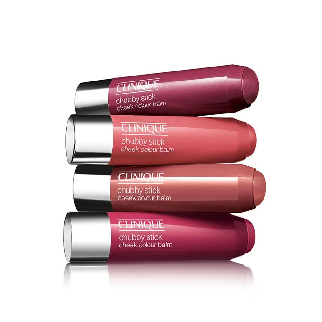 Blush em Bastão Clinique Chubby Stick 6g - Plumped Up Peony