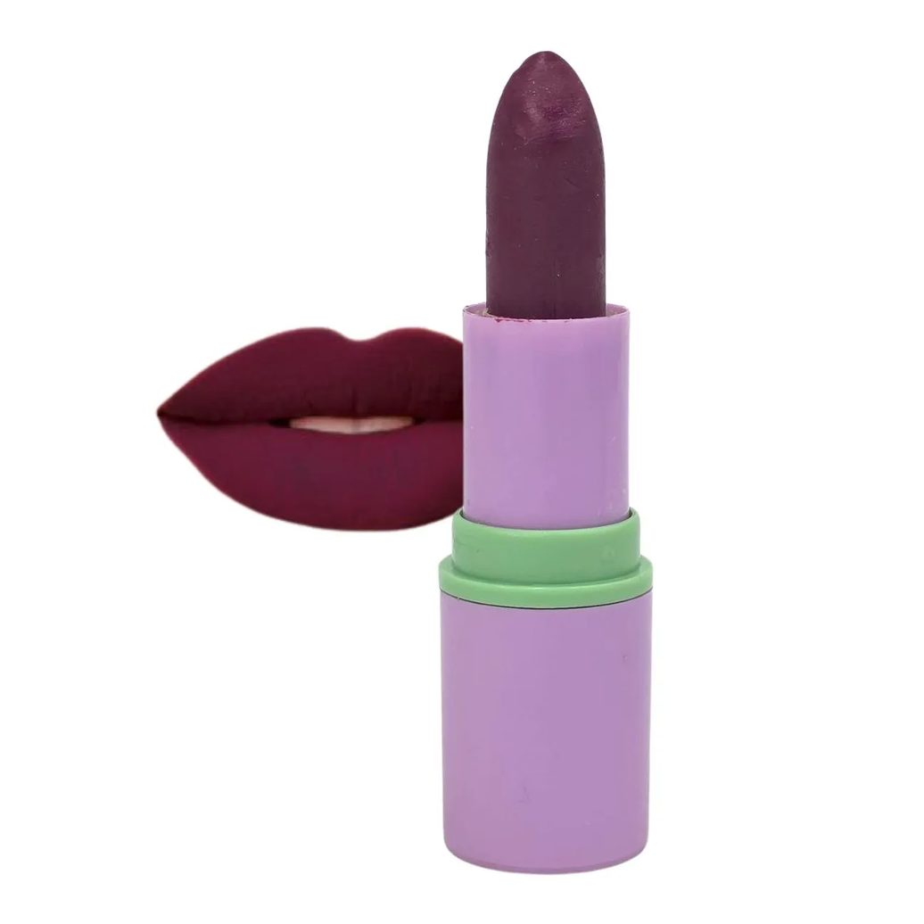 Batom Brilho Intenso Vinho Intenso Shine Colors Abelha Rainha 3,7G