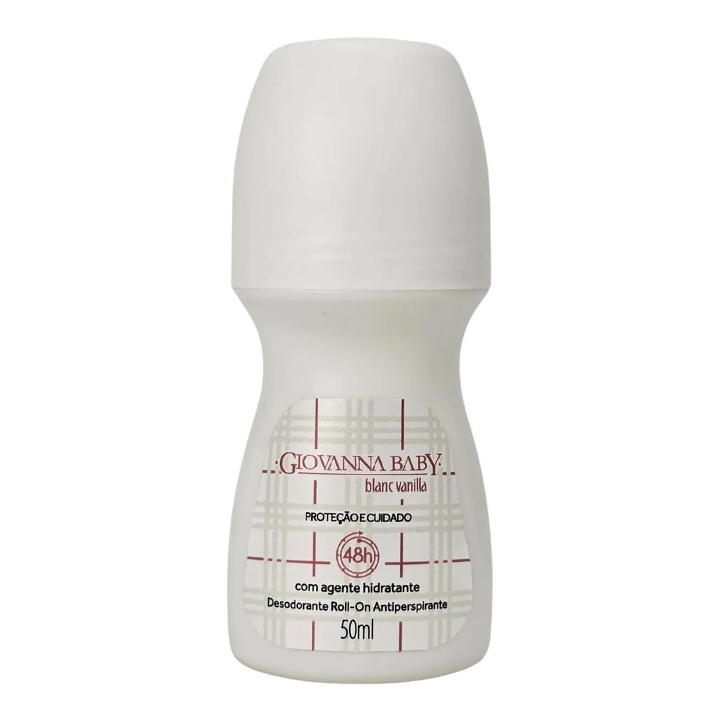 Desodorante Roll-On Blanc Vanilla 48H Vegano Giovanna Baby 50Ml