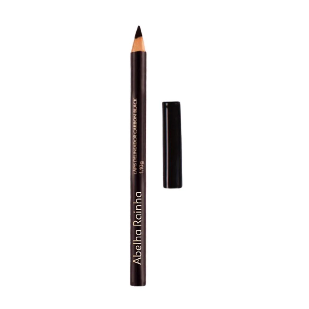 Lápis para Olhos Delineador Carbon Black Abelha Rainha 1,1G