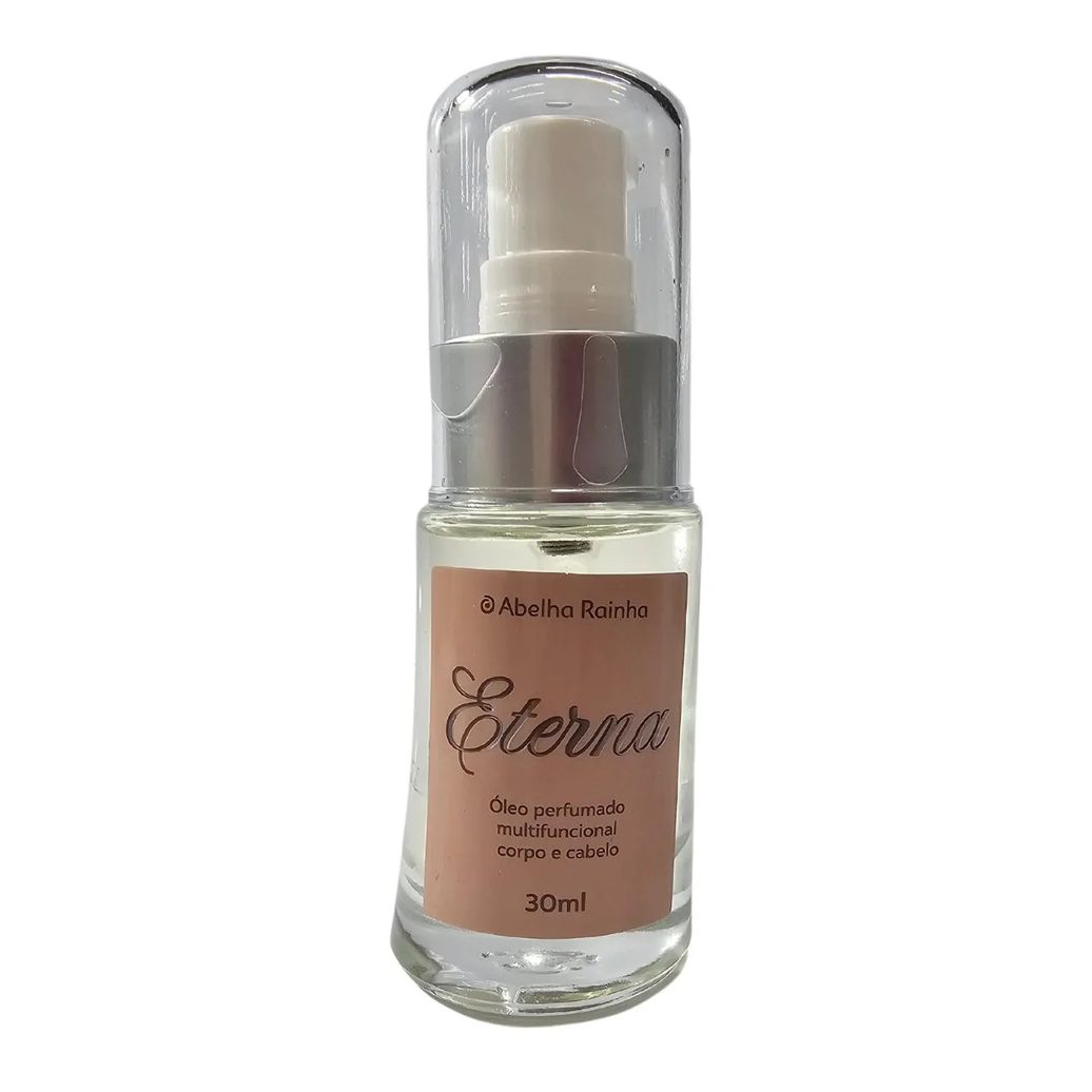Óleo Perfumado Multifuncional Corpo e Cabelo Eterna Abelha Rainha 30Ml