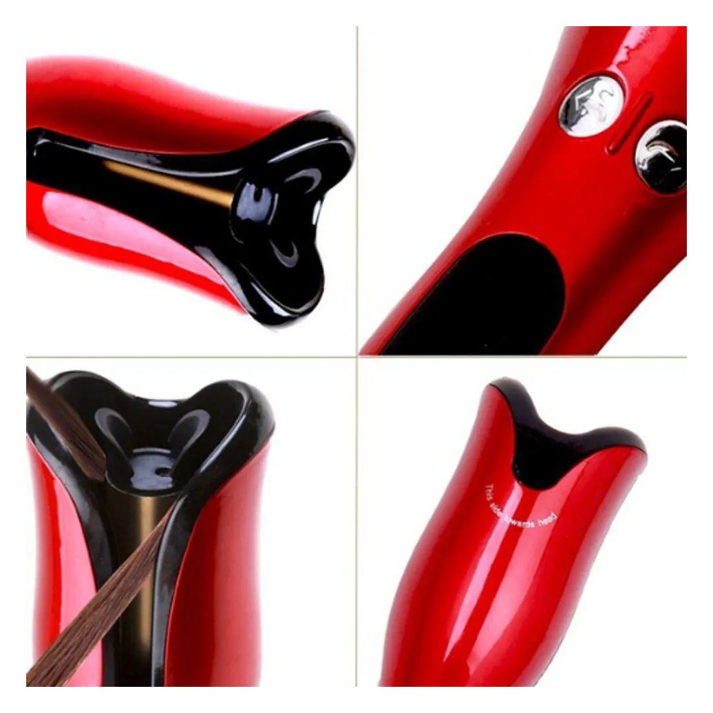 Modelador de Cachos Spin N Curl Ceramic 25W Bivolt Vermelho