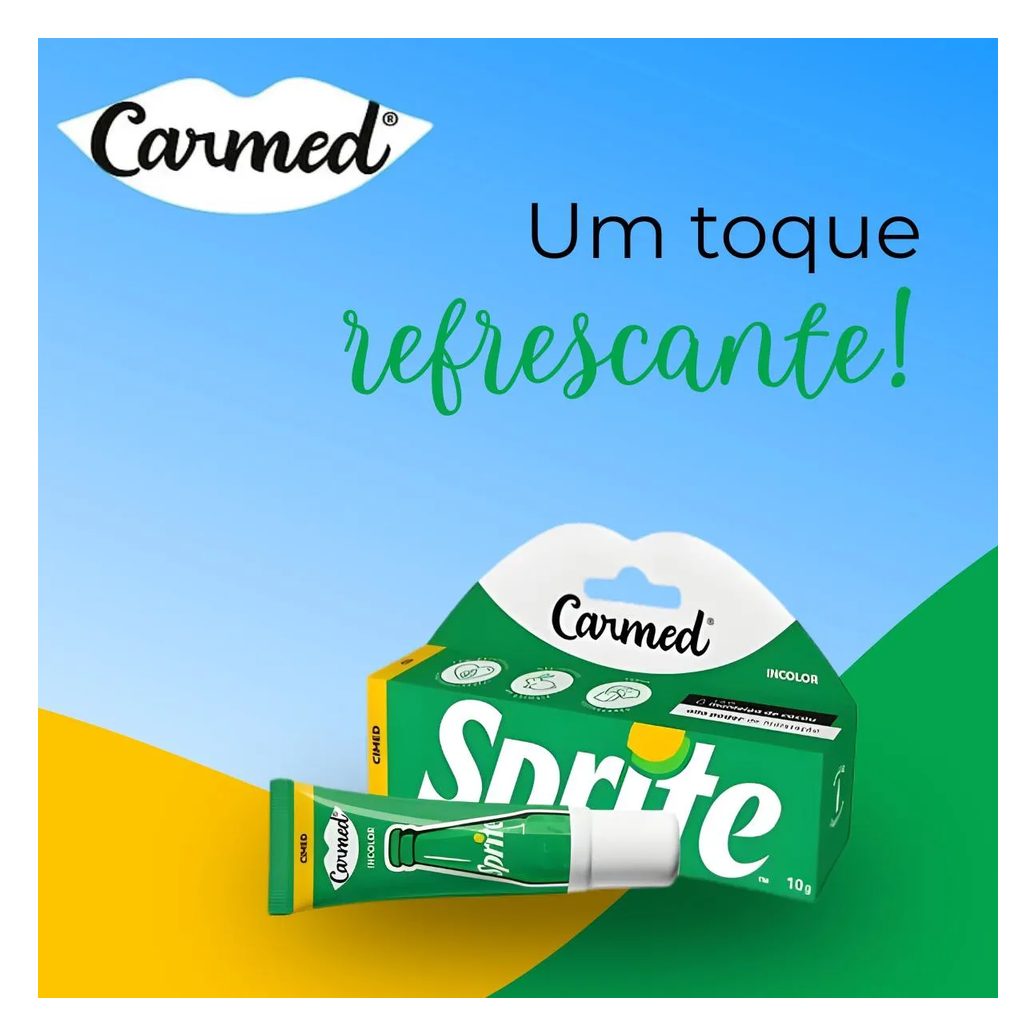 Carmed Protetor Labial Sprite Sabor Limão - 10G
