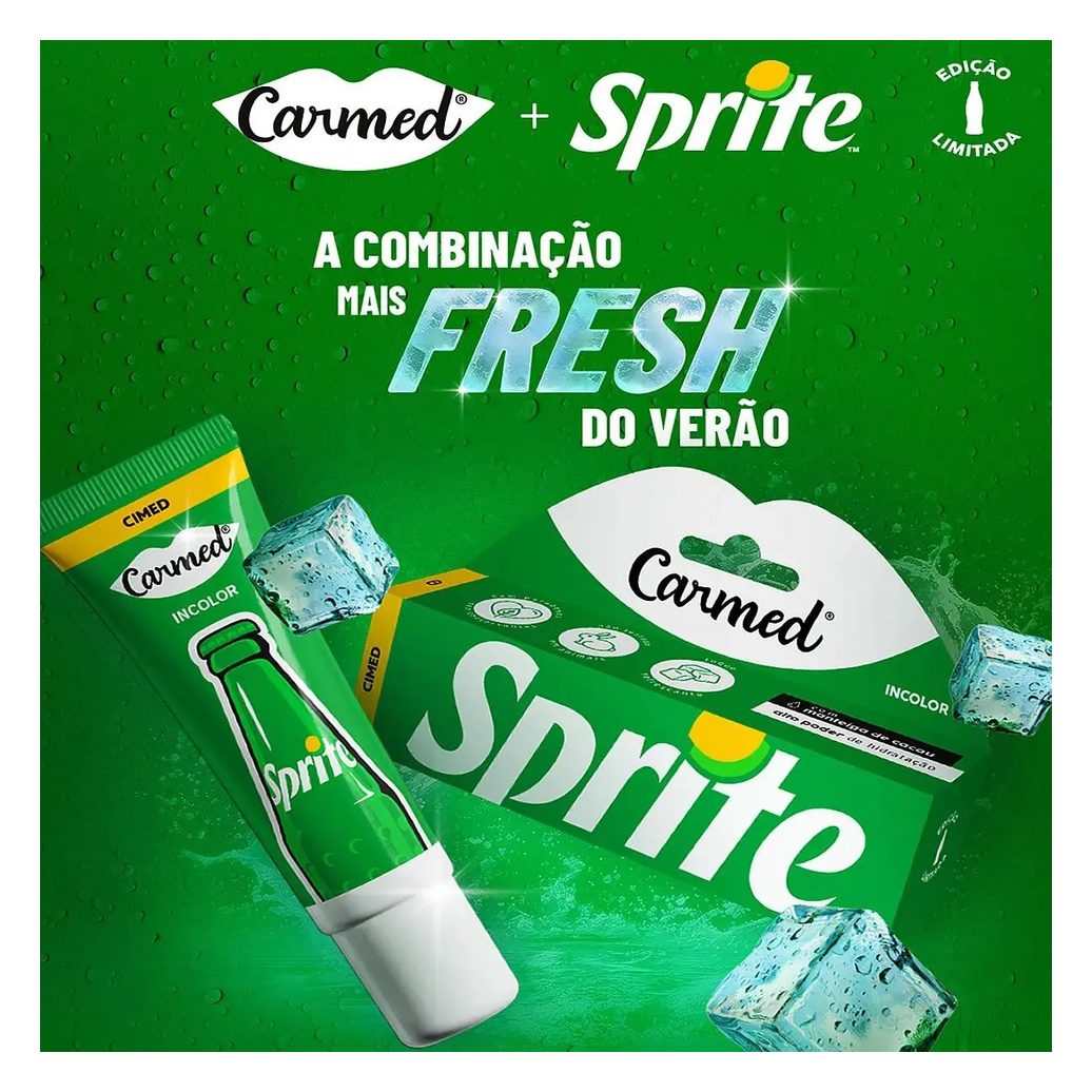 Carmed Protetor Labial Sprite Sabor Limão - 10G