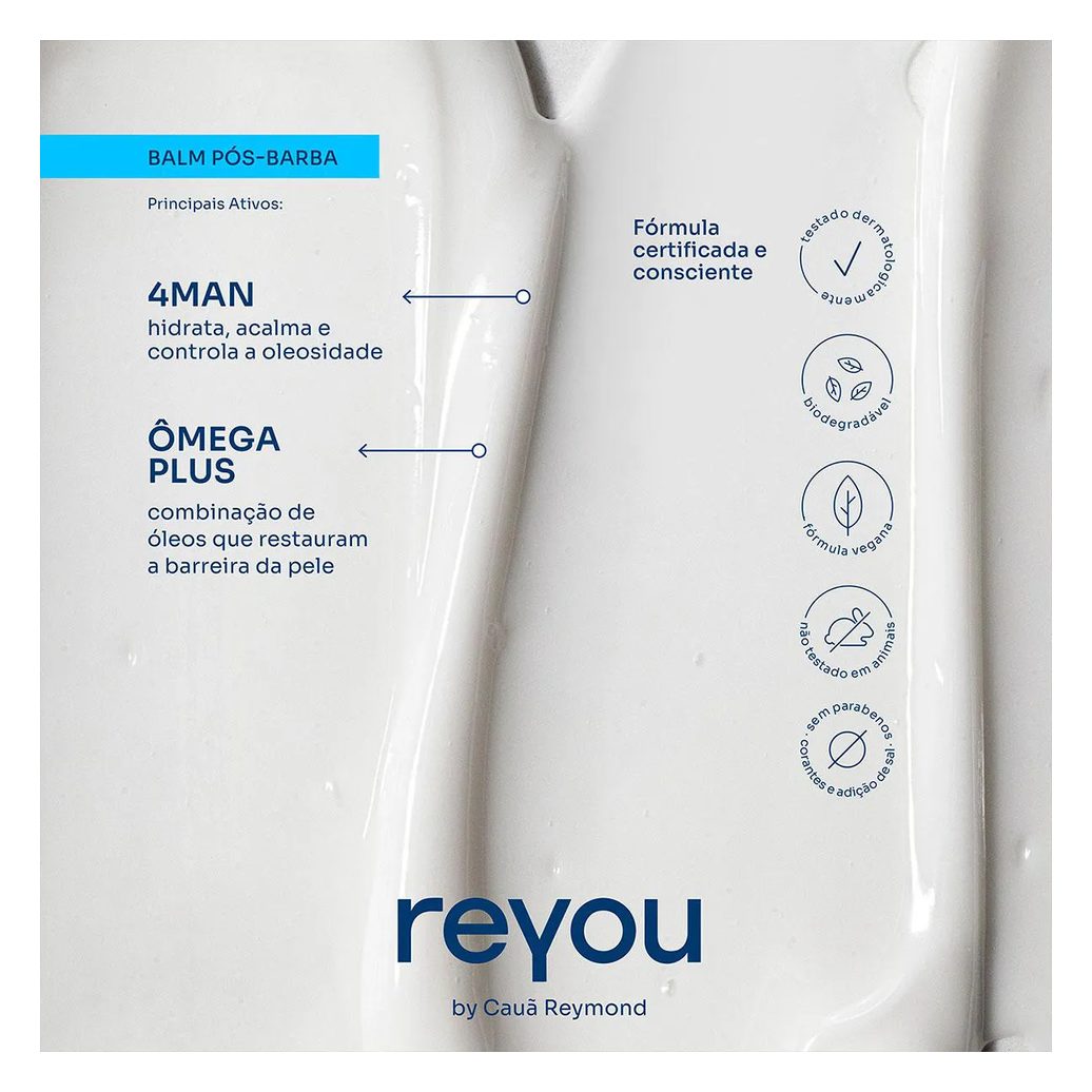 Balm Pós-Barba Reyou 120g