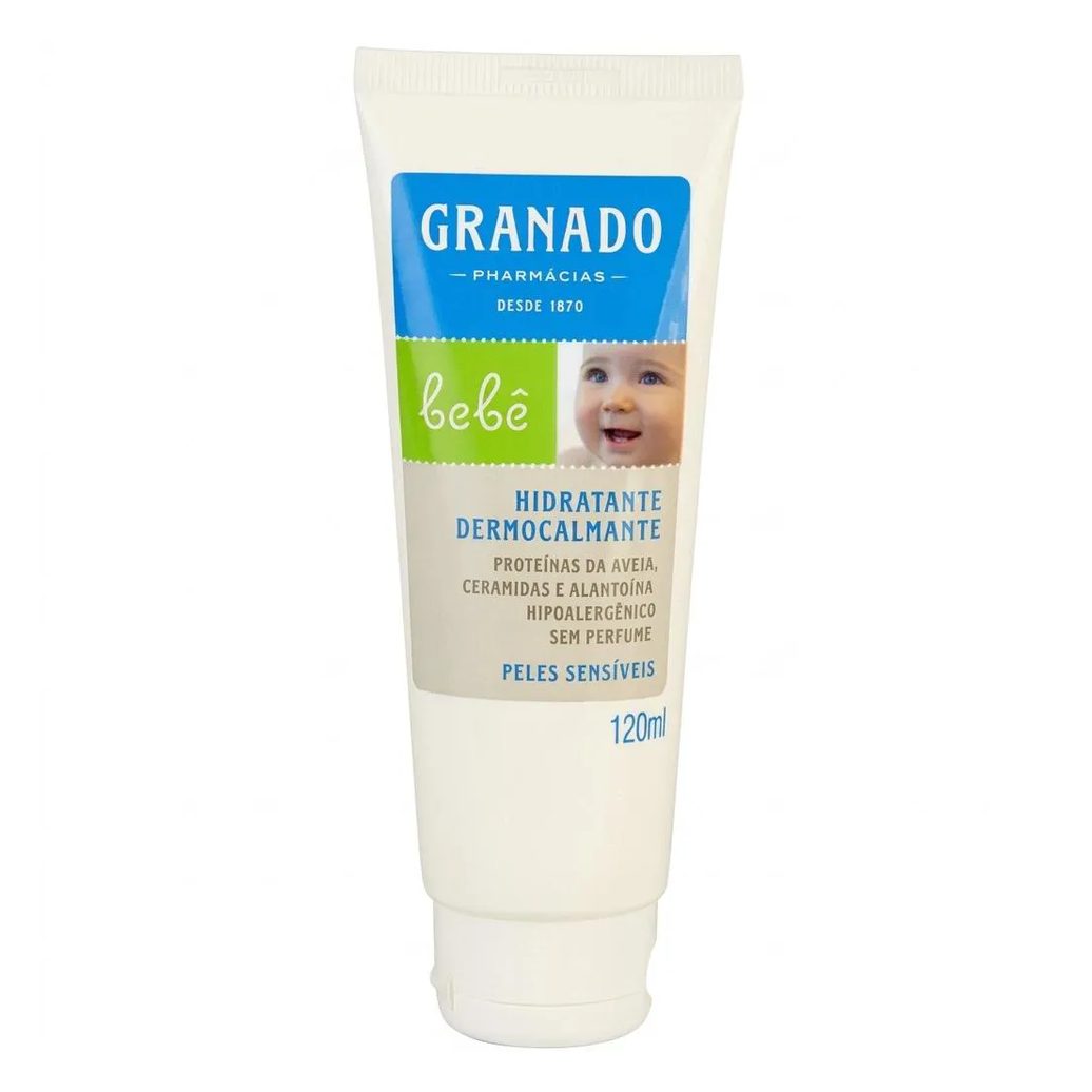 Loção Hidratante Bebê Peles Sensiveis Dermocalmante Granado 120 Ml