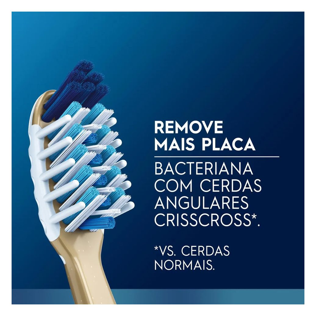 Escova de Dente Oral-B Pro-Saúde 7 Benefícios Macia com 2 unidades