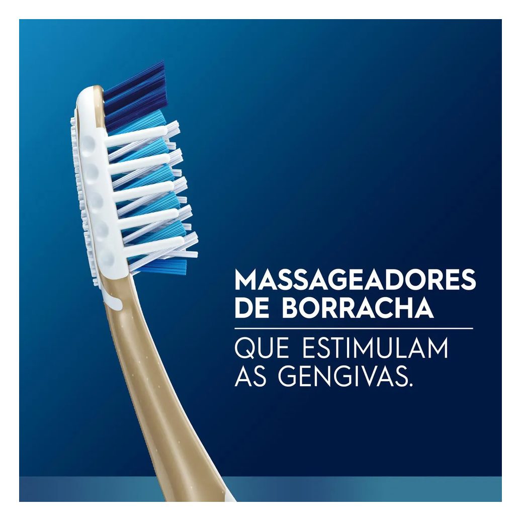 Escova de Dente Oral-B Pro-Saúde 7 Benefícios Macia com 2 unidades