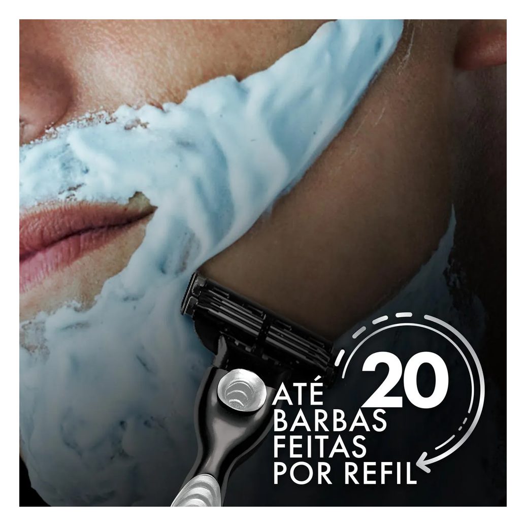 Aparelho de Barbear Gillette Mach3 com 1 Unidade