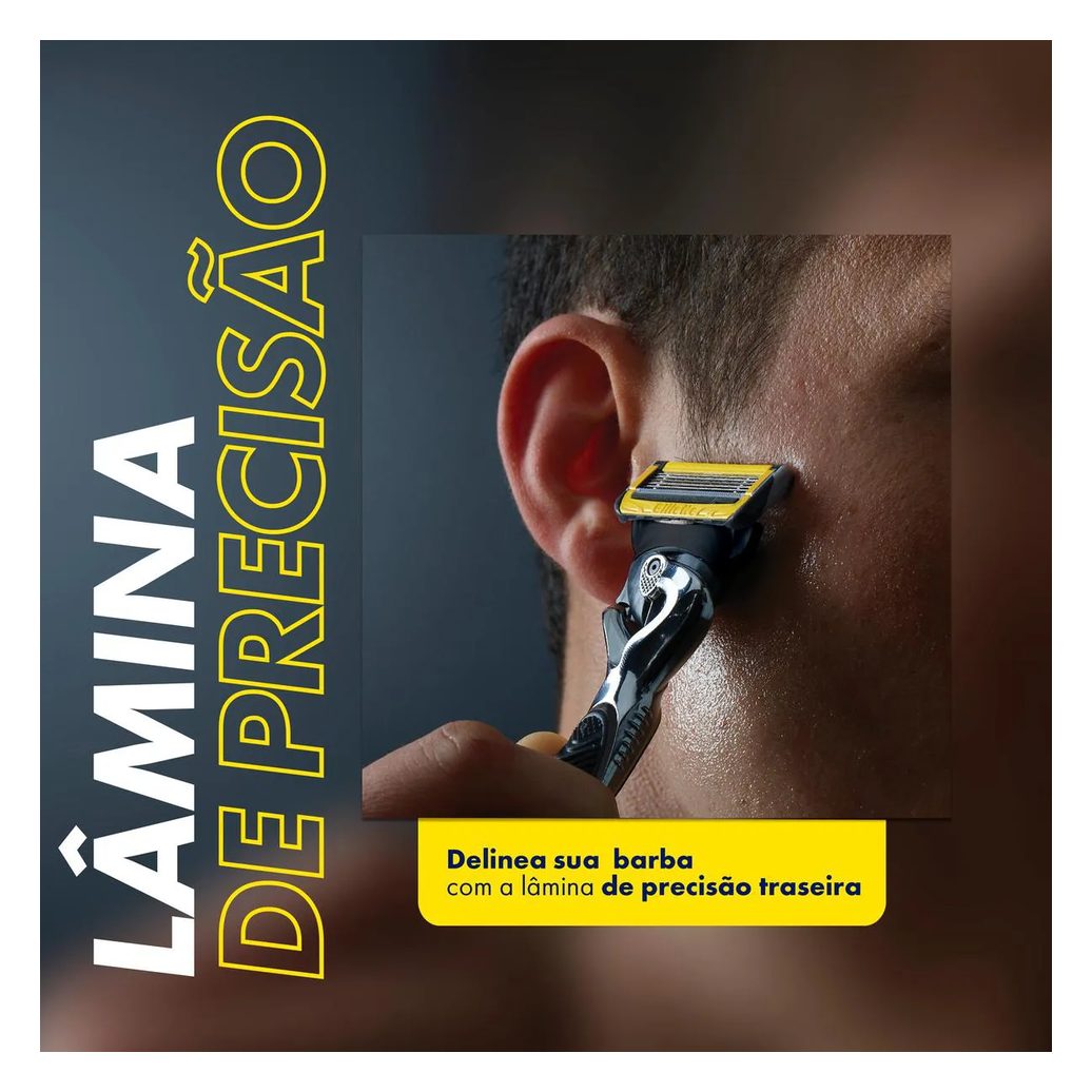 Carga para Aparelho de Barbear Gillette Proshield 4 unidades