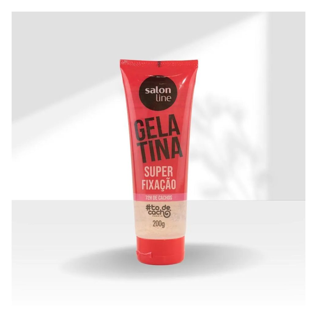 Gelatina Capilar Salon Line Super Fixação Cachos Definição 200 Ml