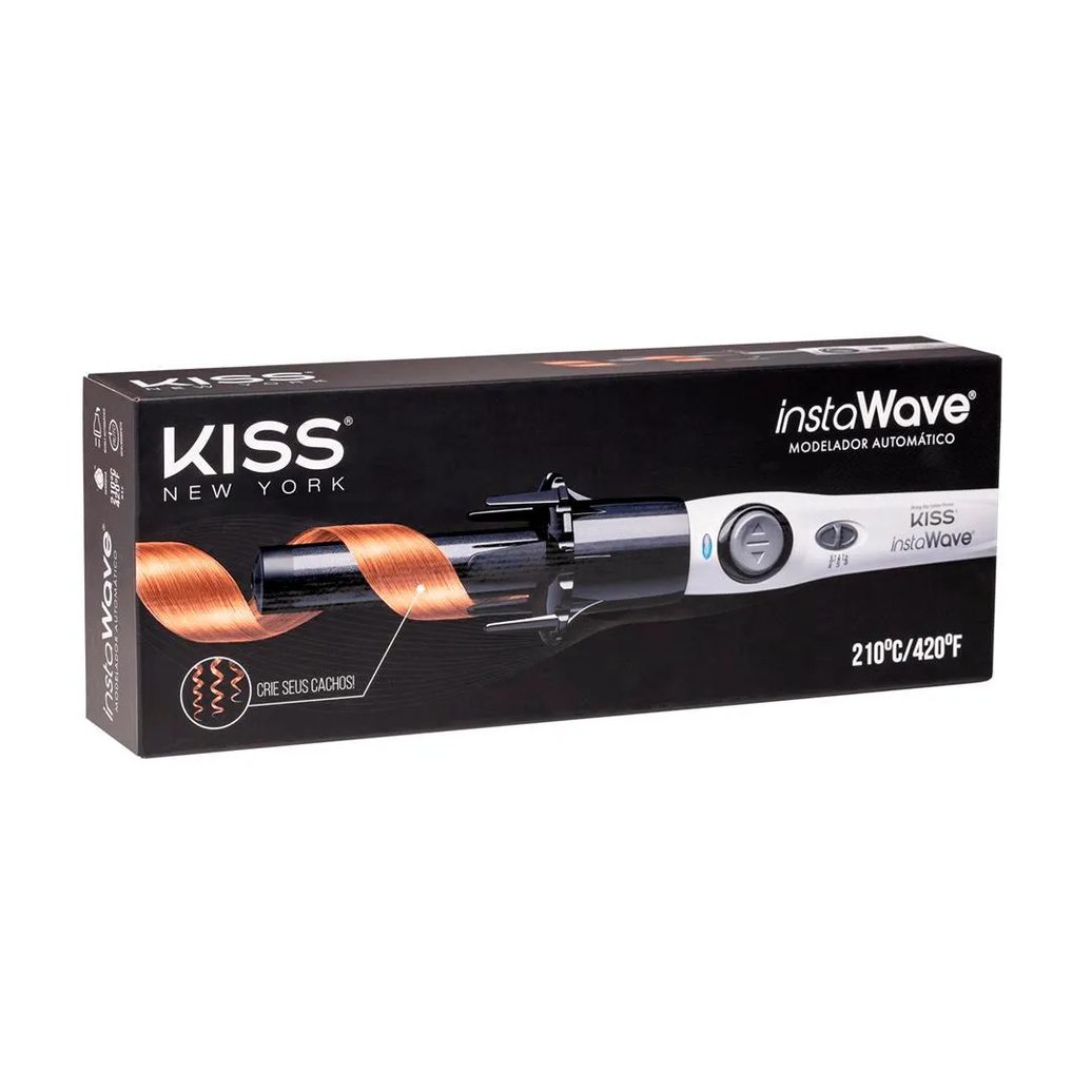Kiss New York Instawave - Modelador de Cachos Bivolt