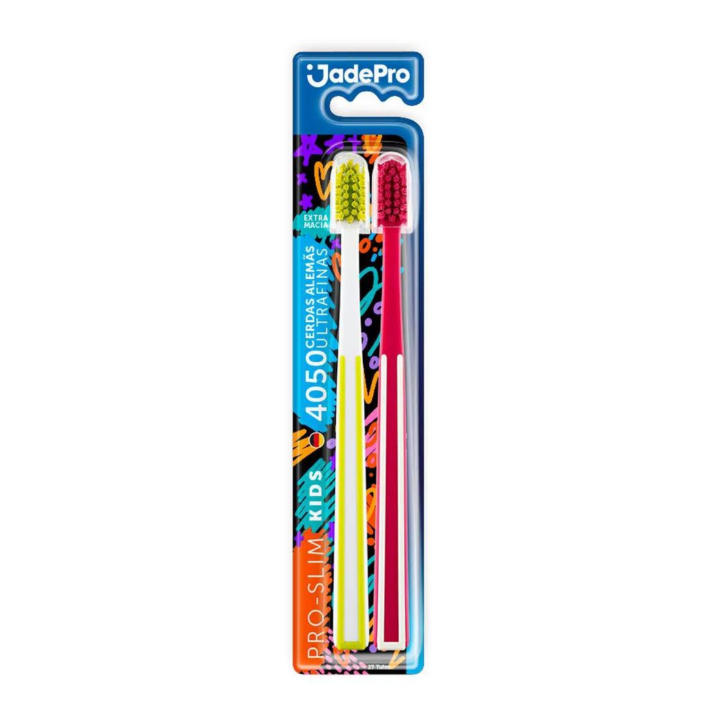 Escova Dental Infantil Pro-Slim Kids 4050 Extramacia Jadepro
