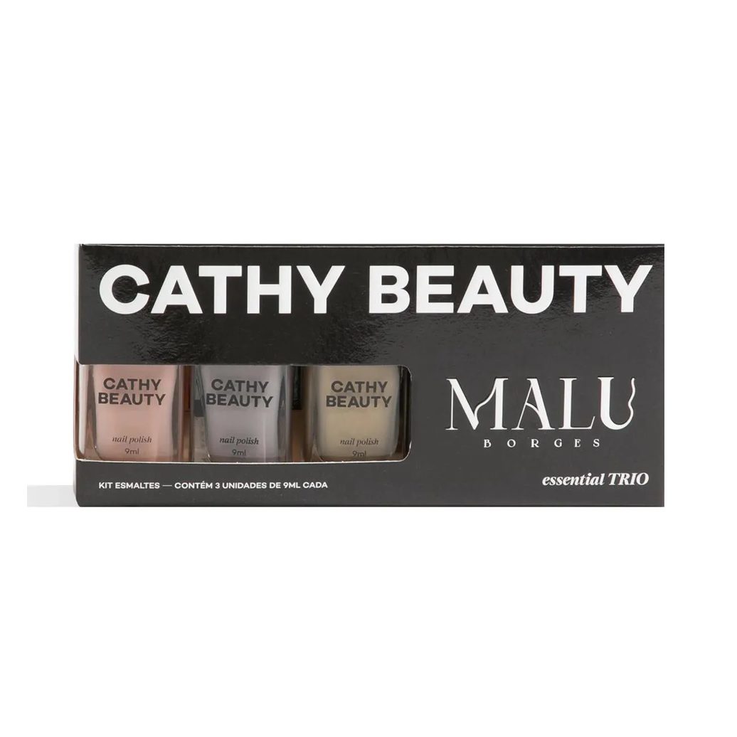 Cathy Beauty Kit Esmalte Essential M. Borges Trio