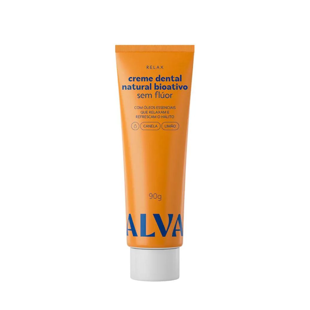 Alva Relax Canela e Limão - Pasta de Dente 90G