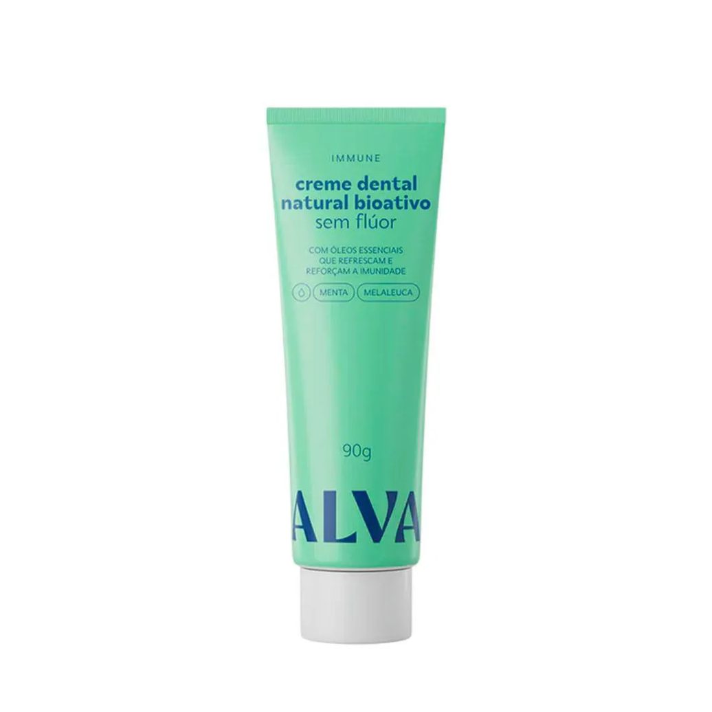Alva Immune Menta e Melaleuca - Pasta de Dente 90G