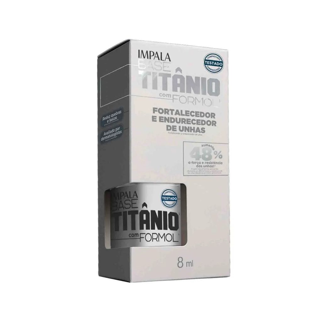 Base Fortalecedora Impala Titânio com Formol 8ml