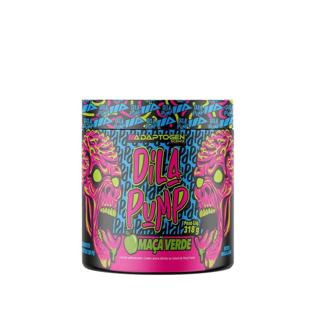 Dila Pump Adaptogen 318G Maçã Verde