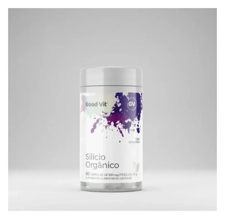 Silício Orgânico 500mg com 60 Cápsulas Good Vit