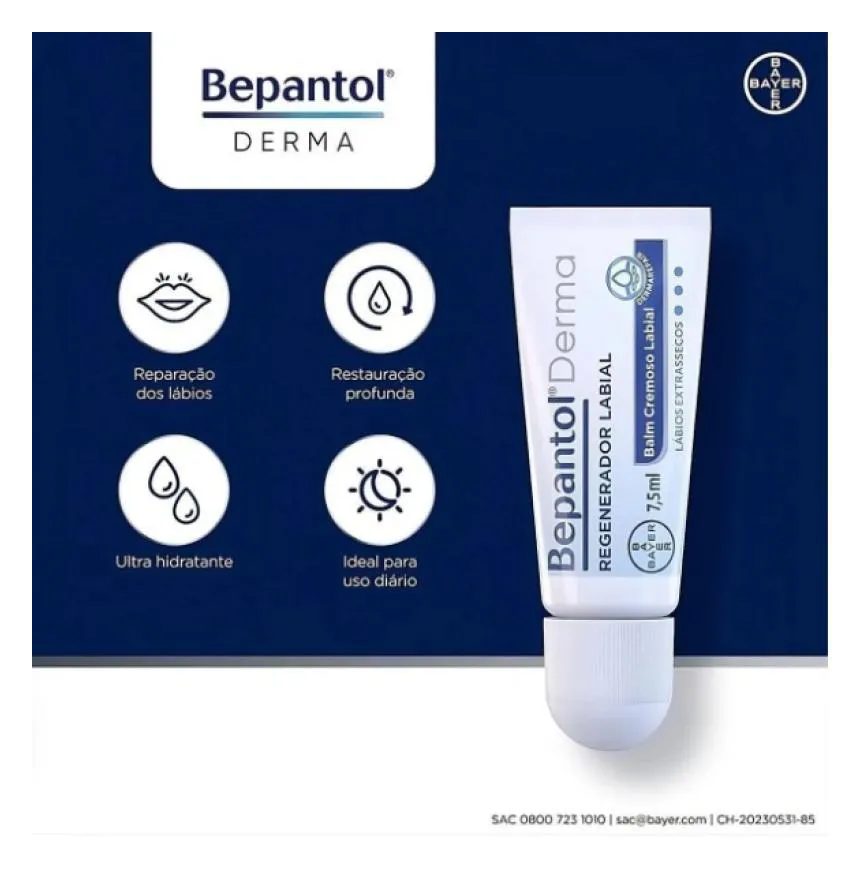 Bepantol Derma Regenerador Labial 7,5Ml