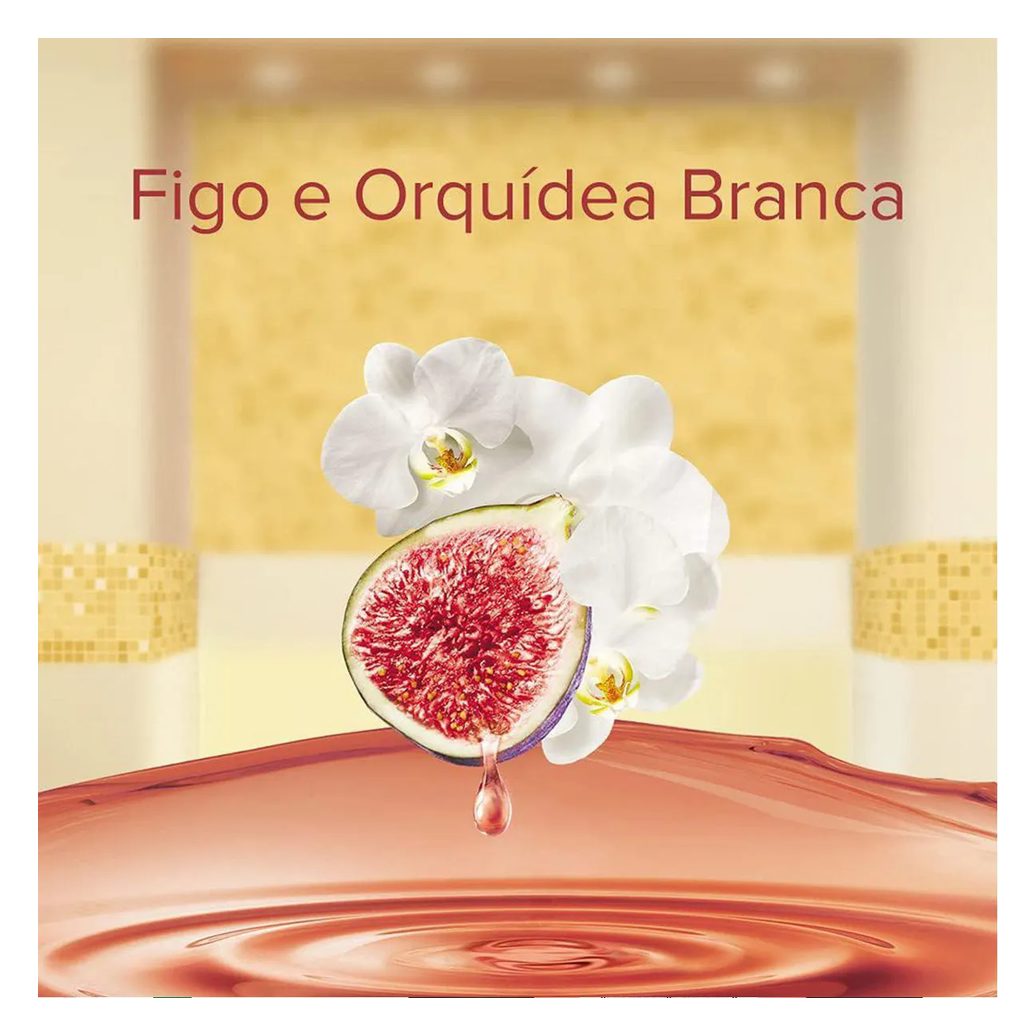 Sabonete Líquido Corporal Palmolive Luminous Oils Figo e Orquídeas Brancas Refil 200ml
