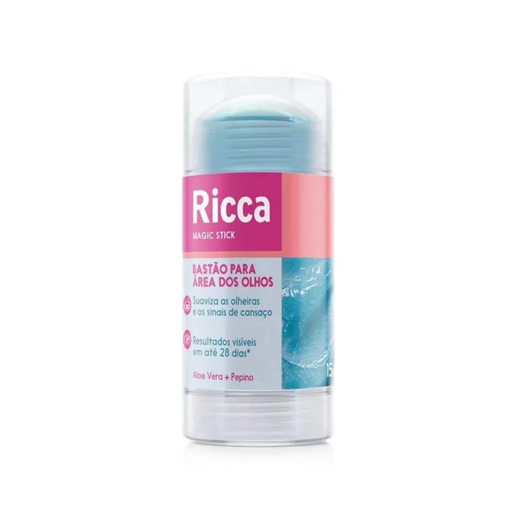 Bastão Ricca Stick Área dos Olhos 15G Hidratação e Frescor