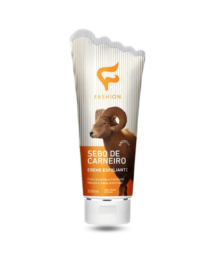 Sebo de Carneiro Creme Esfoliante 200ml Fashion