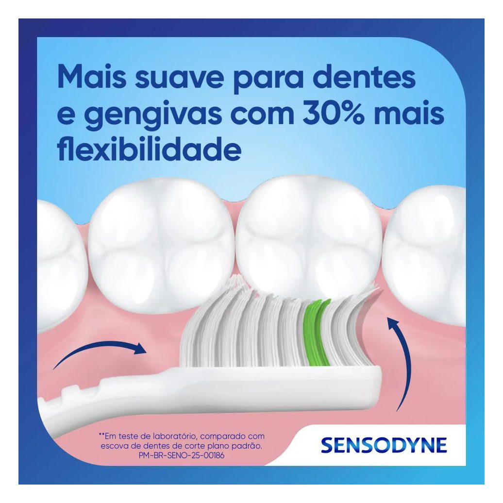 Escova de Dente Sensodyne Gentle Extra Macia com 1 unidade