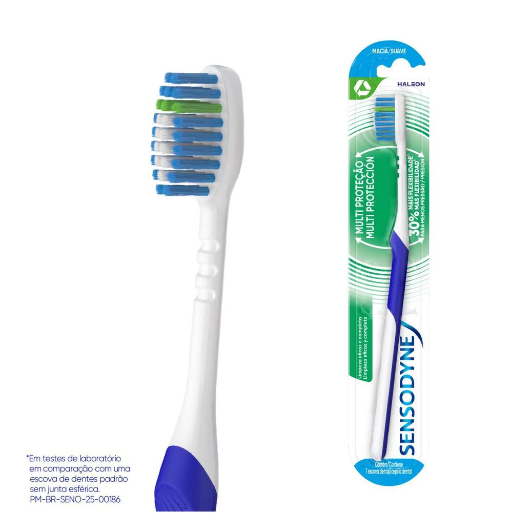 Escova de Dente Sensodyne Multi Proteção Macia com 1 unidade