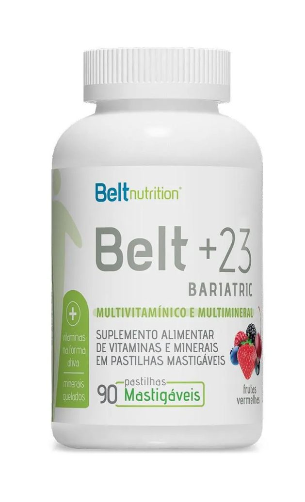 Belt+23 Bariatric Plus Mastigável - Frutas Vermelhas