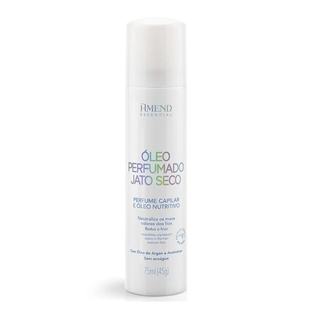 Óleo Amend Perfume Cabelo Jato a Seco Nutrição e Brilho