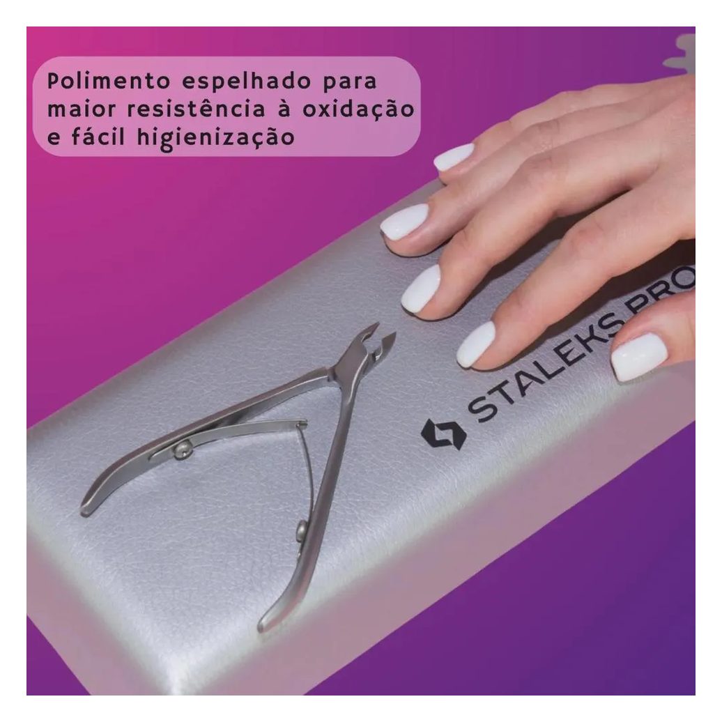 Alicate de Cutícula Profissional Staleks Ns-10-7 Inoxidável
