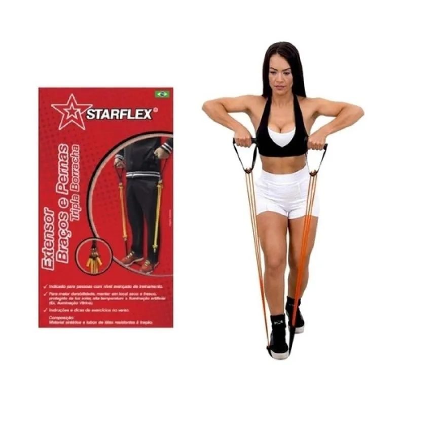 Extensor Braços e Pernas C/ Borda Tripla - Padrão: Único