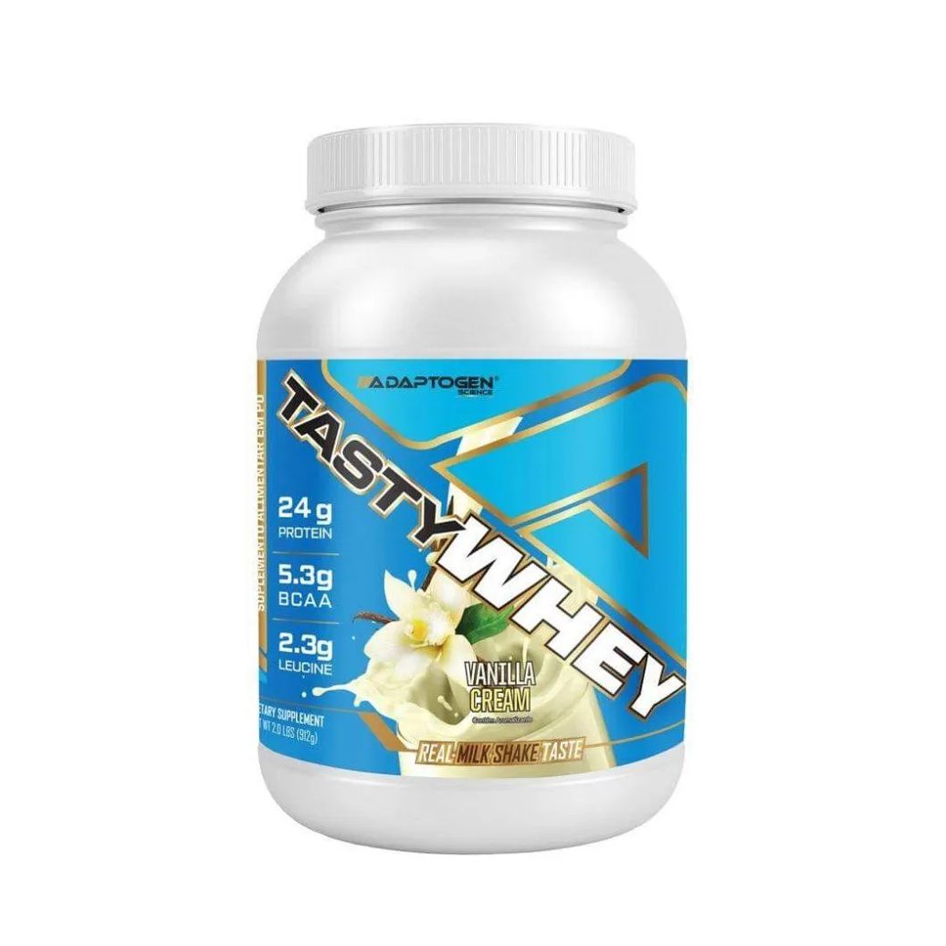 Tasty Whey (900g) - Sabor: Vanilla Cream.