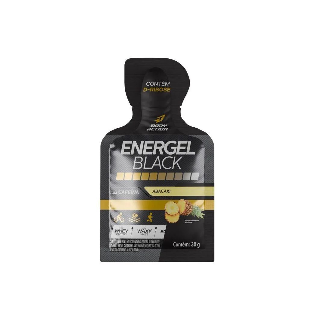 Energel Black (30g) - Sabor: Abacaxi