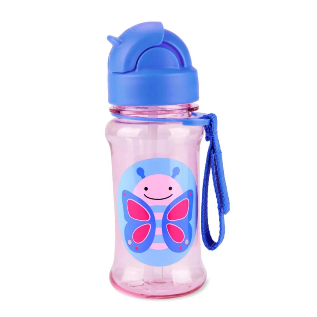 Garrafa Flip Bup 355ml Zoo Borboleta