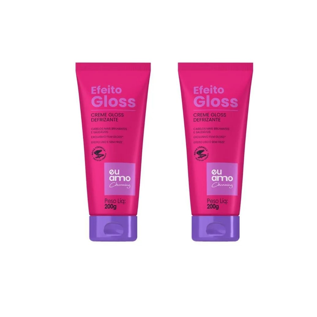 Defrizante Charming Gloss 200g-kit C/2Un