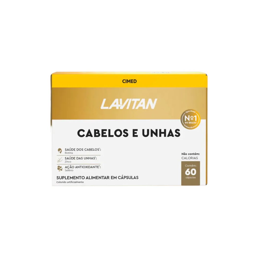 Lavitan Hair Cabelos e Unhas com 60 Cáps - Cimed