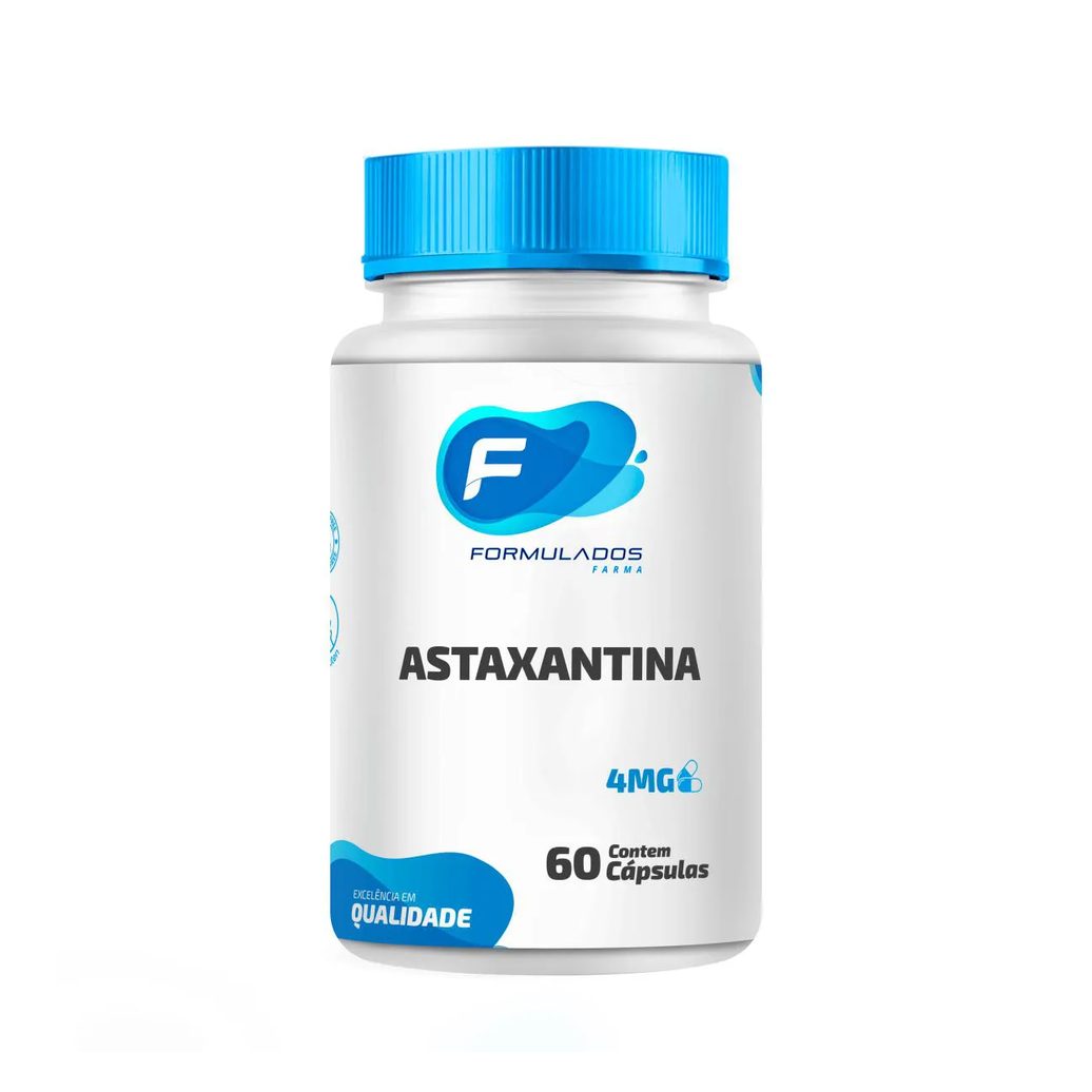 Astaxantina 4mg 60 cápsulas - Formulados Farma