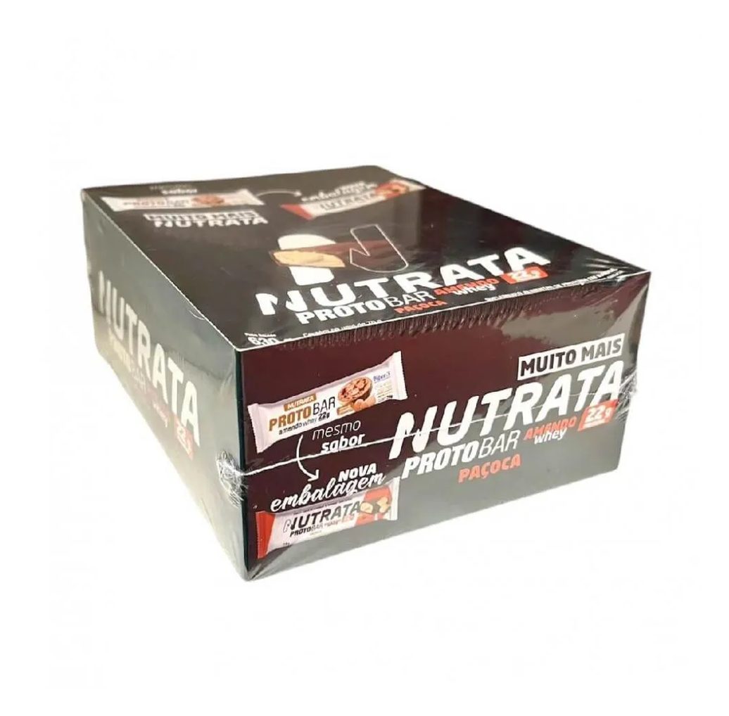 Protobar Whey (8 unidades – 70g) – Sabor: Amendo Whey (9 Unid. 70g)
