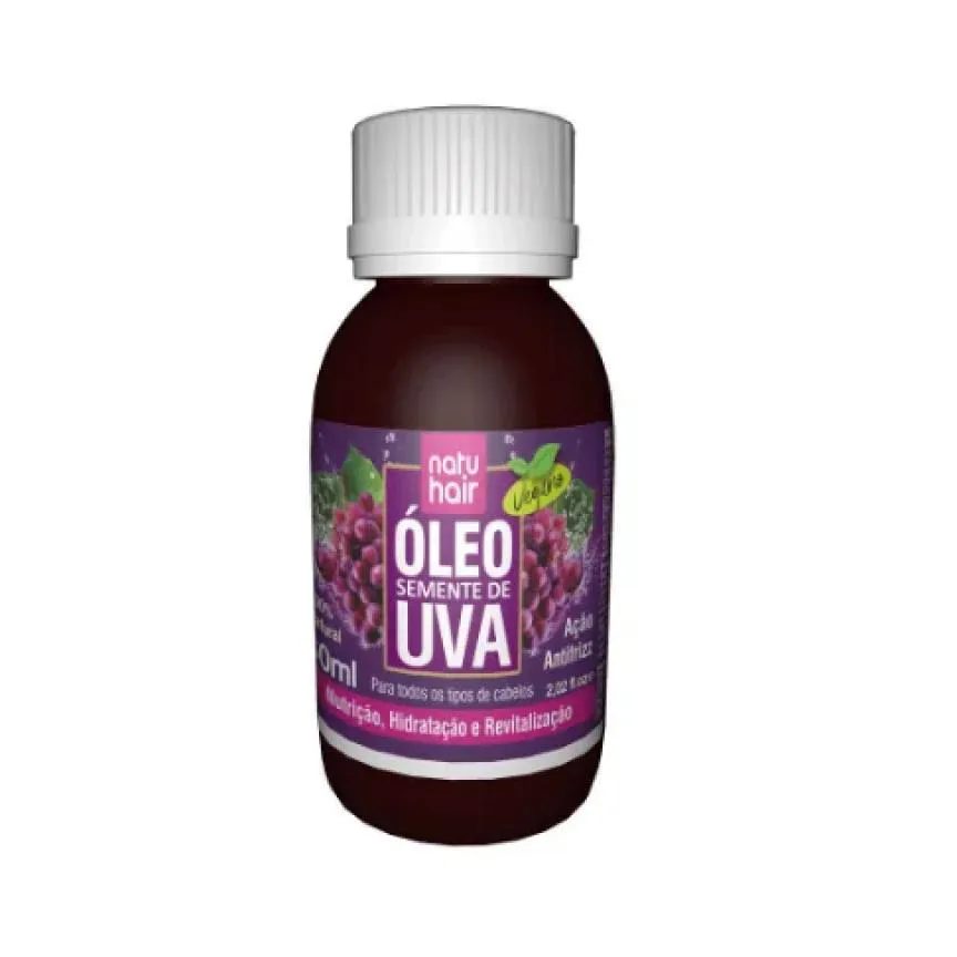 Óleo de Semente de Uva Natuhair 60ml