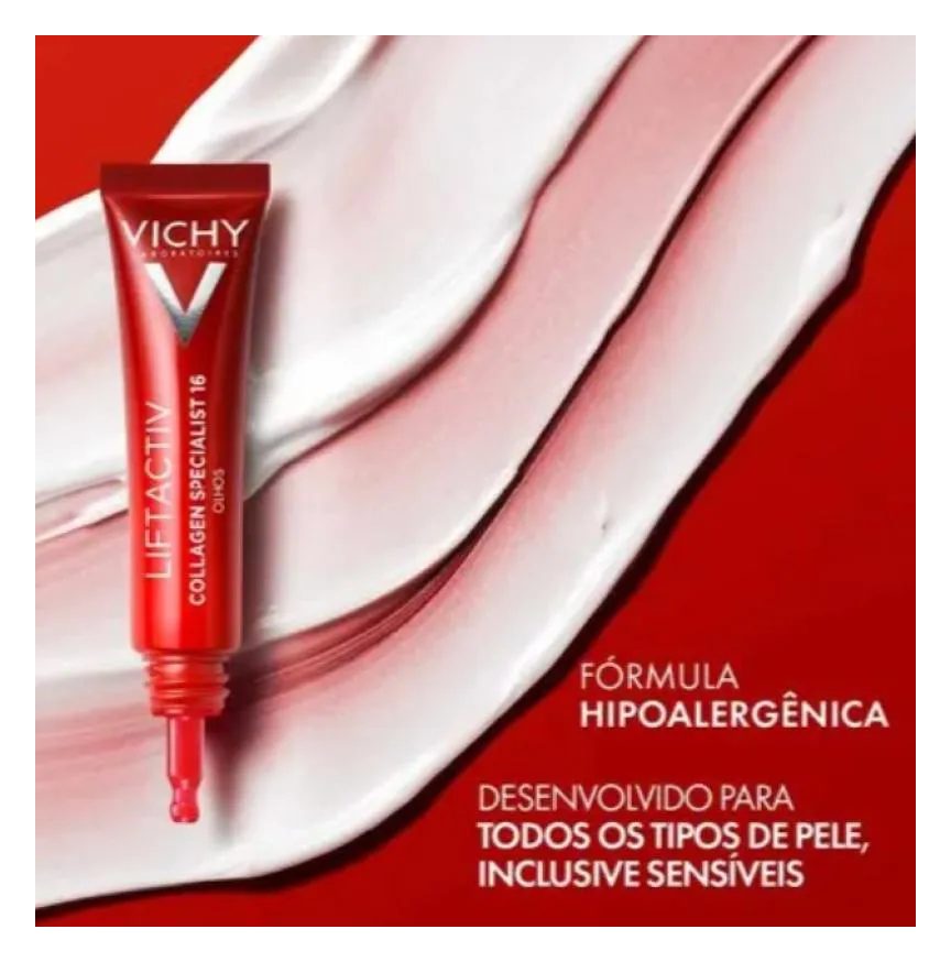 Liftactiv Collagen Specialist 16 Creme para Olhos Vichy 15ml