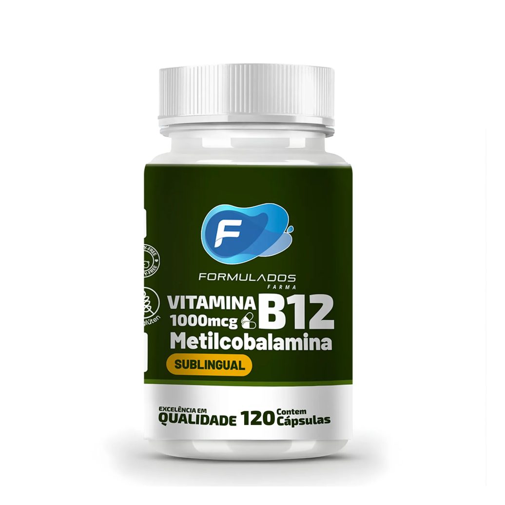Metilcobalamina 1000mcg Sublingual 120 cápsulas