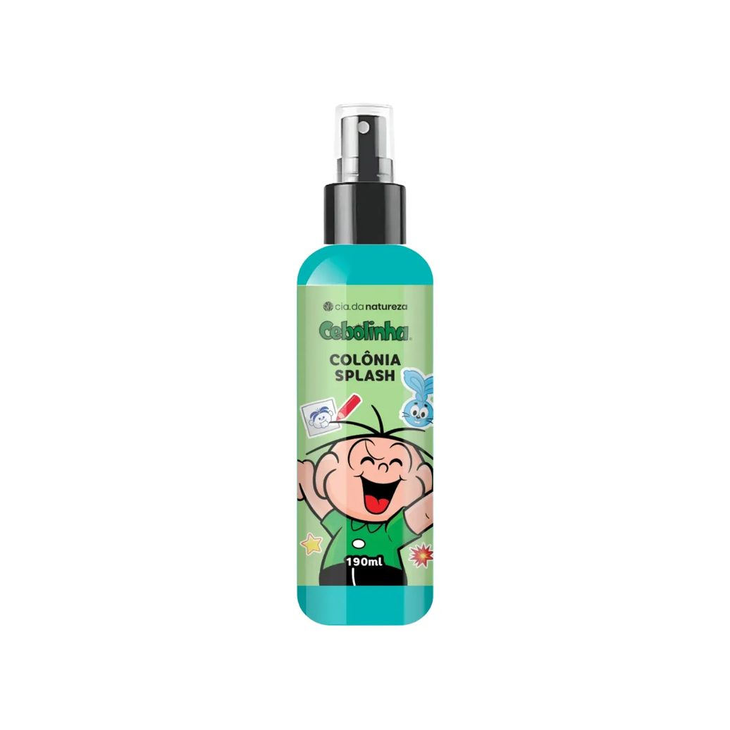 Colonia Cebolinha Kids Splash 200ml Cia da Natureza
