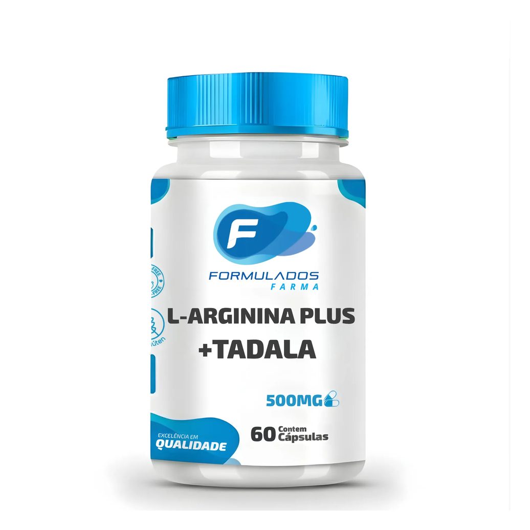 L-arginina Plus + T 500mg 60 cápsulas