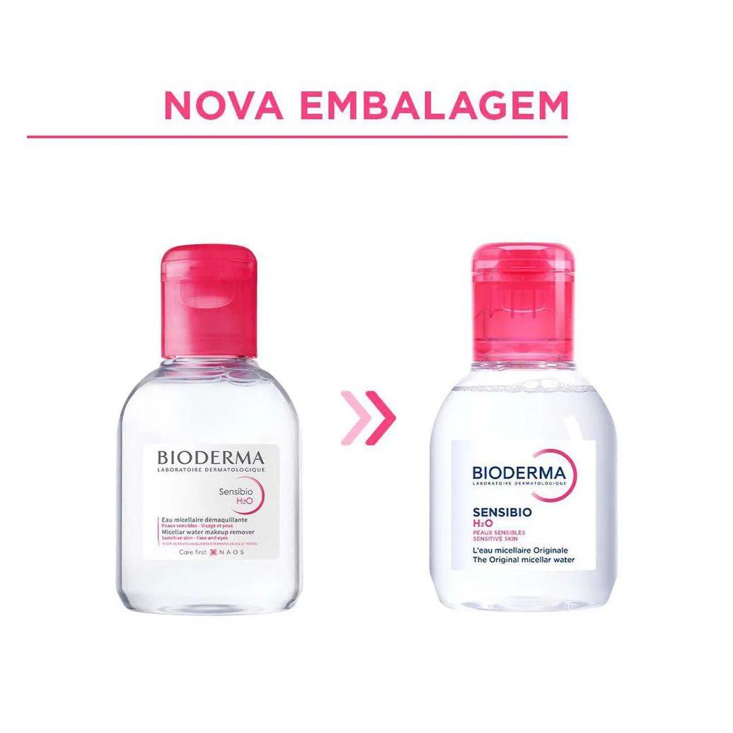 Água Micelar Demaquilante Bioderma Sensibio H2O 100ml